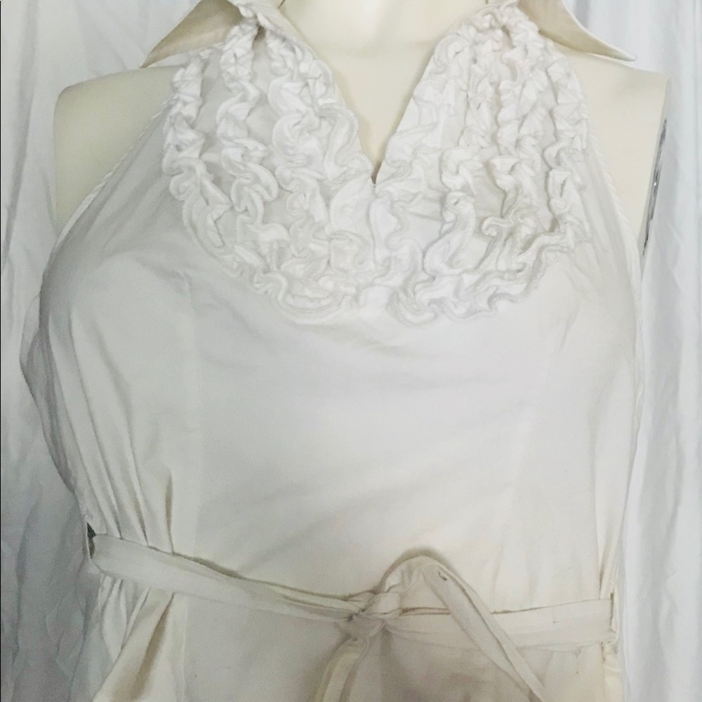 Just in Time white crop top